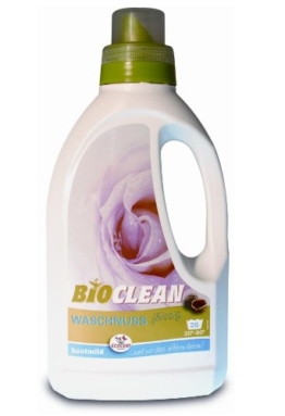 BioClean Waschnuss flüssig, 25 Waschgänge, Ecocert-Label, 2er Pack (2 x 750 ml) -