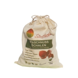 Bioenergie Indische Waschnuss-Schalen inklusive Waschbeutel, 2er Pack (2 x 1 kg) -