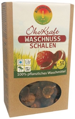 Bioenergie Indische Waschnuss-Schalen inklusive Waschbeutel, 3er Pack (3 x 250 g) -